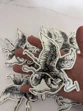 Load image into Gallery viewer, Welding Eagle Sticker 5”
