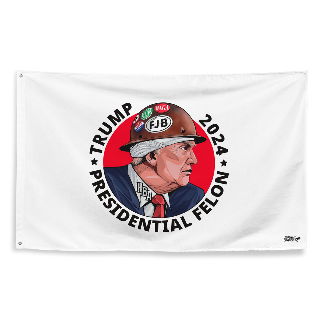 Presidential Felon 2024 Flag (MTO)