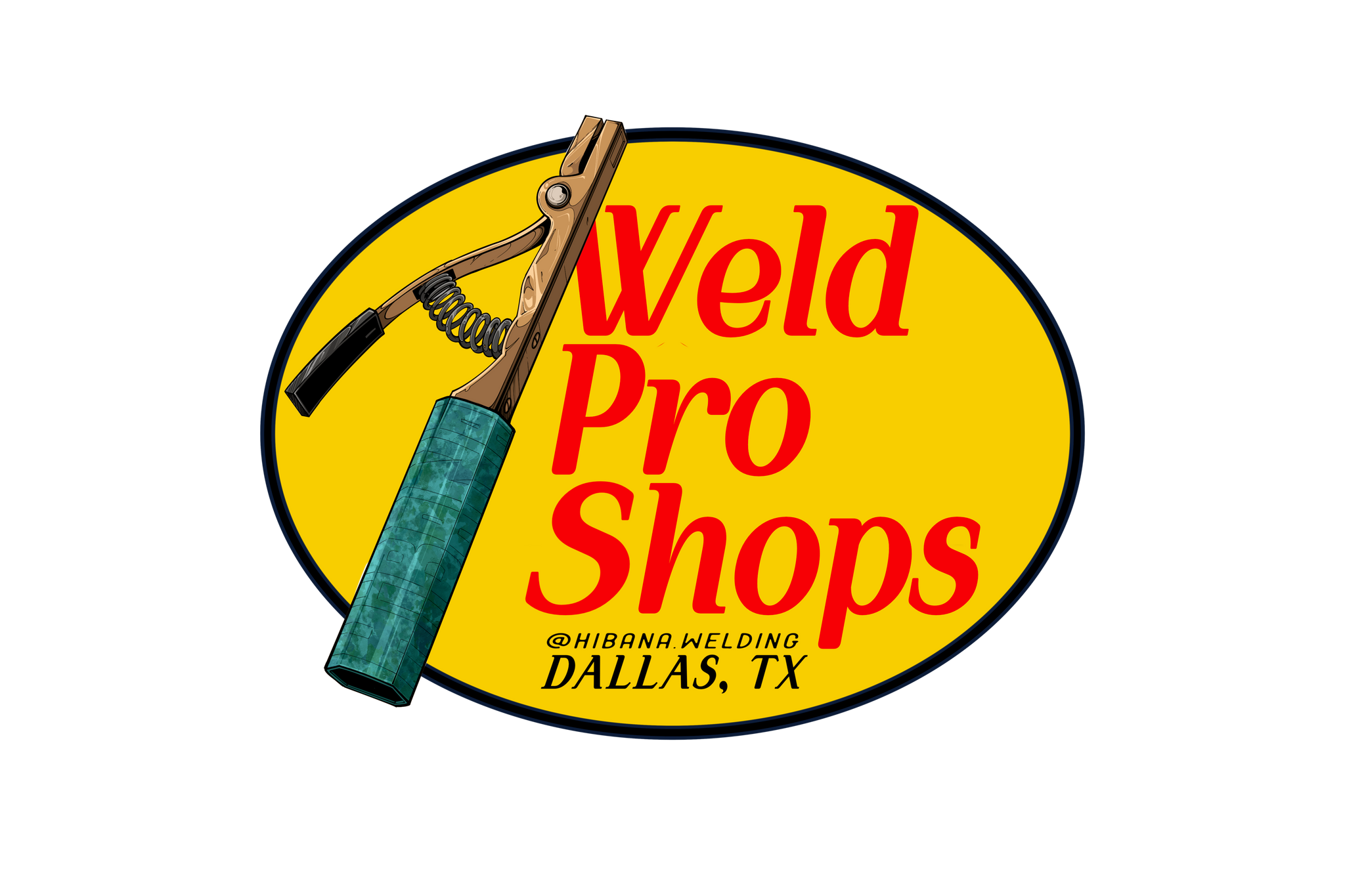 Pro Shop Sticker Weld Pro Shops Sticker – HIBANA WELDING CO