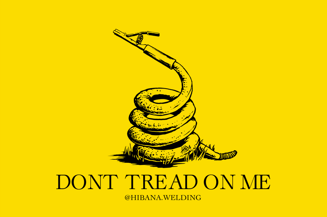 Don't Tread On Me (Pipeliner) Sticker