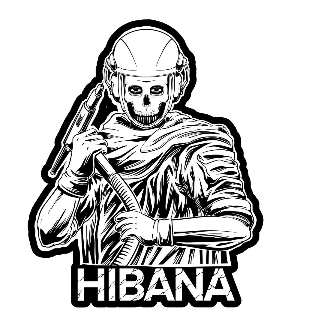 MW2 Ghost Sticker HIBANA WELDING CO