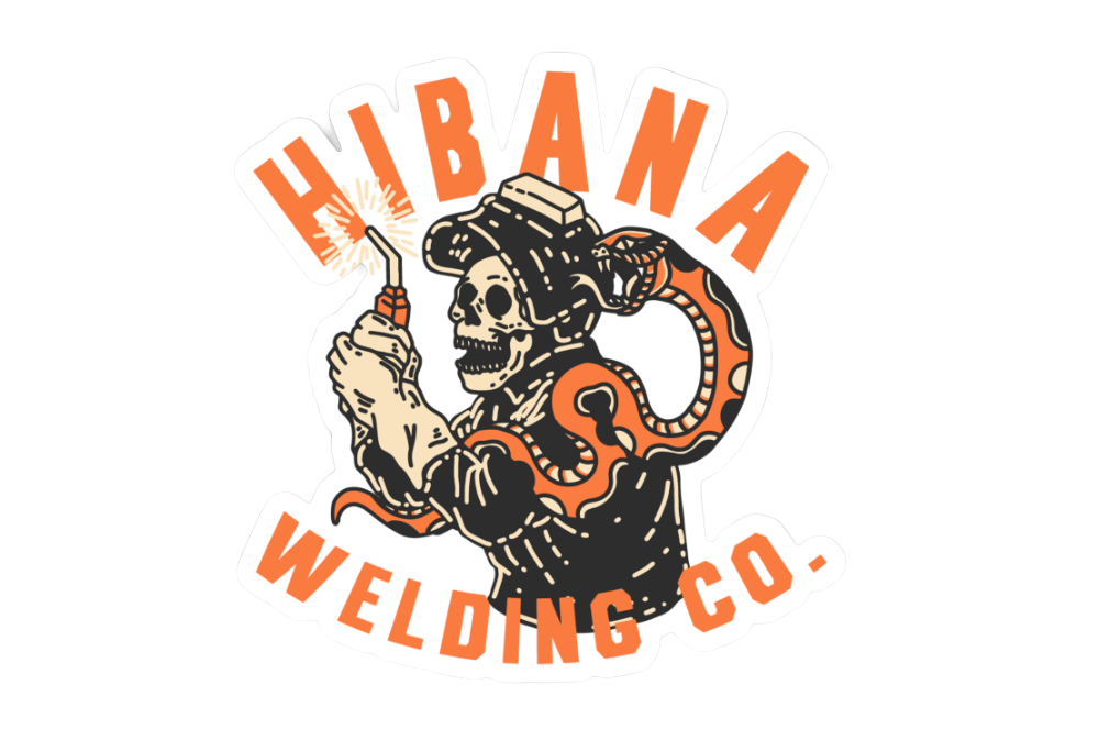 Americana Welder Sticker